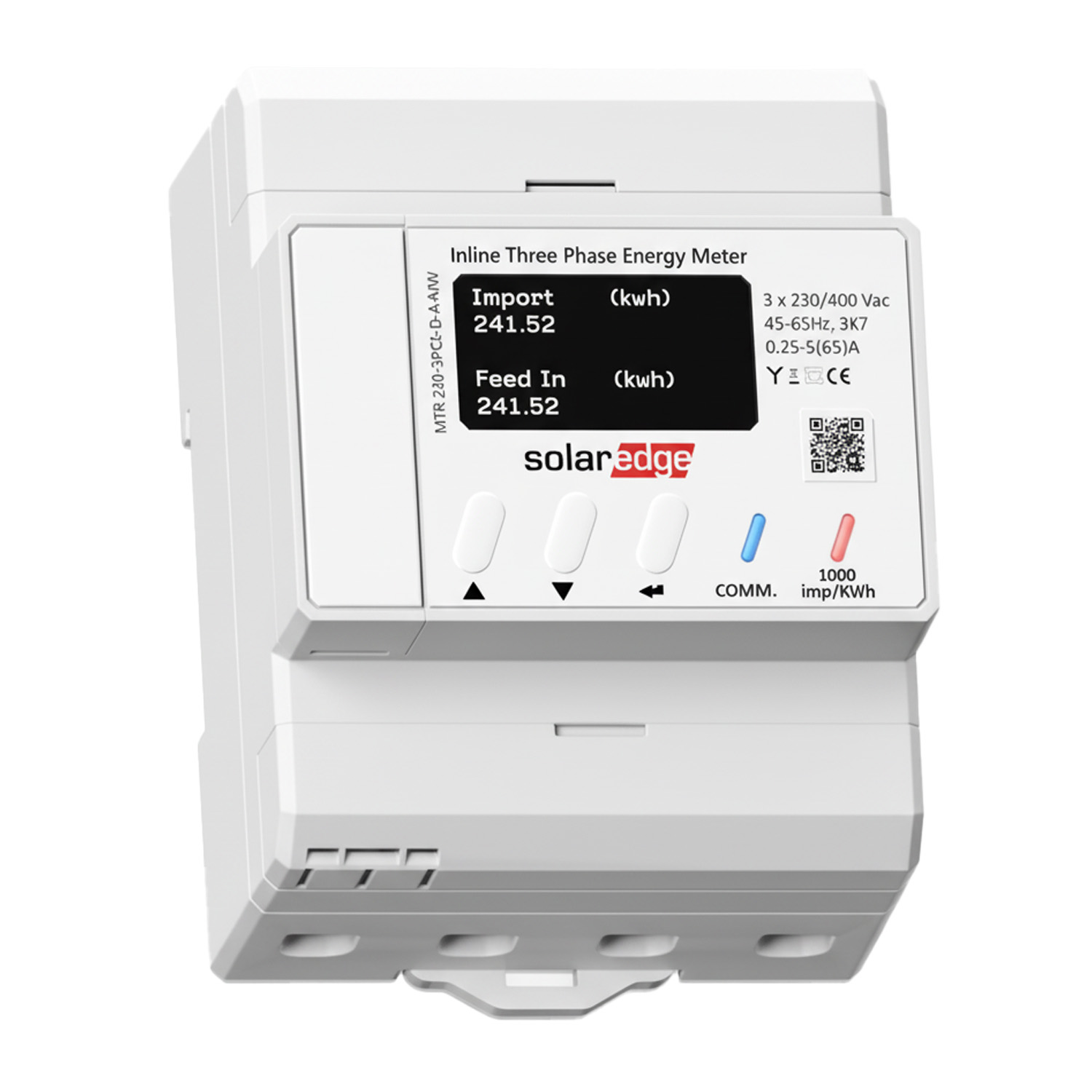 SOLAR EDGE Inline Smart Meter - MTR-240-3PCI-D-A-MW Energiezähler